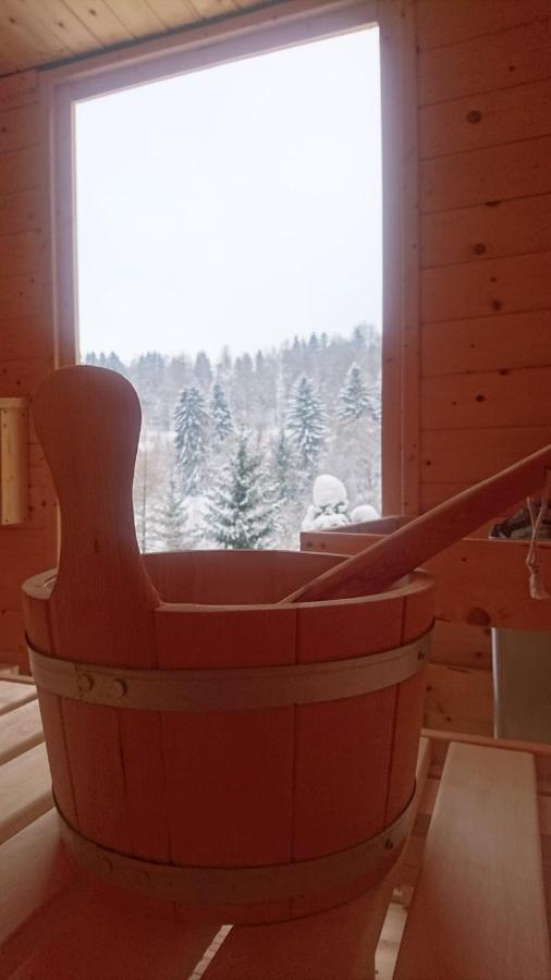Ruhiges Ferienhaus Am Waldrand Mit Sauna Und Kamin - Hellaberg II Langenbach  Eksteriør bilde